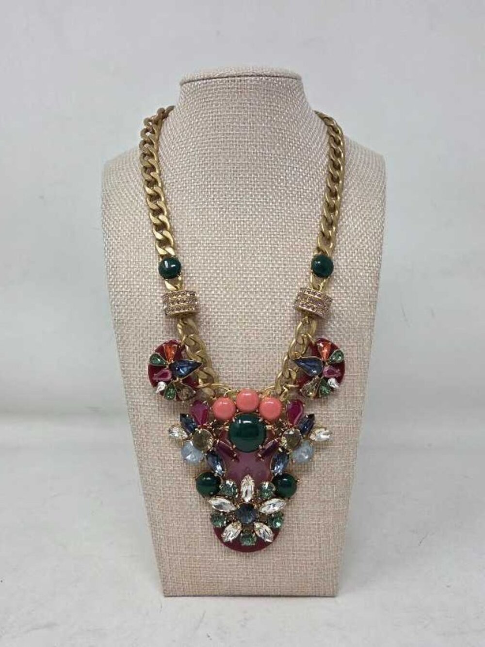 New J.Crew butterfly faerie statement necklace